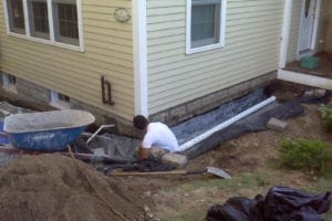 AAA Basement & Foundation in Andover, Texas - Image of a Basement Repair Work