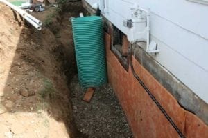 AAA Basement & Foundation in Andover, Texas - Image of a Basement Repair Work in progress
