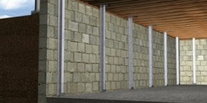 AAA Basement & Foundation in Andover, Texas - Image of a Basement walls