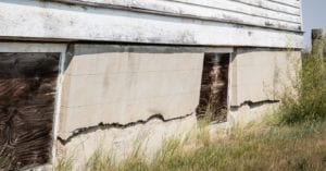 AAA Basement & Foundation in Andover, Texas - Image of Problems with Foundations in Wichita Kansas